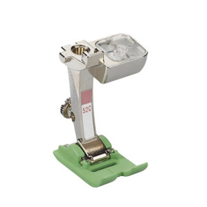 Piedino Bernina zigzag con soletta antiaderente per macchine 9 mm
