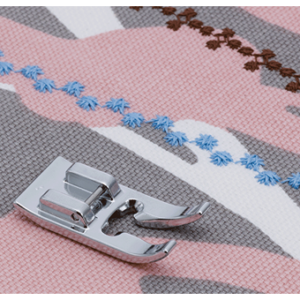 Piedino Brother per punti a rilievo